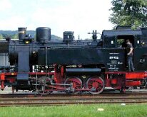 89 906 Foto: Schöllkrippen / Fahrt auf der Kahlgrundbahn