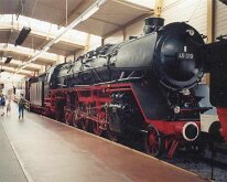 45 010 im DB-Museum Nürnberg Foto : Juni 1998