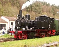 70 083 Sonderfahrt in der Fränkischen Schweiz / Behringersmühle / 30.04.2005