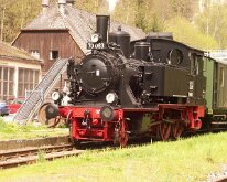 70 083 Sonderfahrt in der Fränkischen Schweiz / Behringersmühle / 30.04.2005