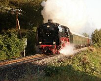 01 118 Foto: Mainhausen-Zellhausen, 10.10.2004 Sonderzug Frankfurt-Tauberbischofsheim