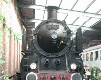 18 505 (bad. S 3/6) Foto: 23.09.2001 / Eisenbahnmuseum Neustadt/Weinstr.