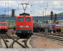 21_06_2013_140 821_2 Aschaffenburg Hbf / 21.06.2013 / Umsetzen Hilfszug