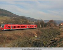 440 325 Laufach Bk Eisenwerk / 06.03.2013 / Zuführung für Regio-Zuglabor