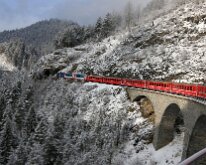 Ge 4-4 III 652,HOCKEY CLUB DAVOS - RhB,Landwasserviadukt (6)_b Landwasserviadukt / 31.12.2014