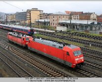 16_11_2014_181 207 Aschaffenburg Hbf / 16.11.2014 /Schadloküberführung nach Frankfurt