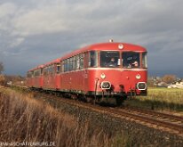 996 677 + 798 598 + 996 310 + 798 829 Babenhausen, 06.12.2025, Sonderzug Gießen - Michelstadt