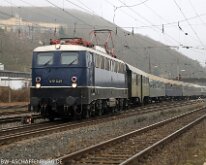E10 228 Gemünden, 13.12.2025, Sonderzug Schorndorf - Erfurt