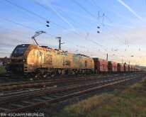 2019 323 DISPO TF RAIL Aschaffenburg Hbf, 21.12.2025, LeerErzZug Linz/A - Vlissingen/NL