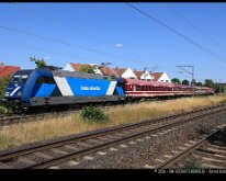 101 033 TRAIN CHARTER Mainaschaff Abzw.Steinerts, 02.08.2026, Wacken-Sonderzug