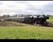 52 7409 Niederzeuzheim, 28.02.2026, Dampfzug Dieburg - Westerburg/Hachenburg