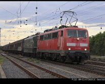 111 036 + 151 001 BAYERNBAHN Aschaffenburg Hbf, 07.07.2026, Henkelzug