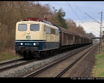 151 073 BAYERNBAHN Rückersbacher Schlucht, 17.03.2026, Henkelzug